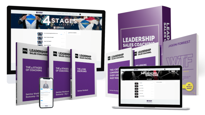 Leadership Sales Coaching Mockup